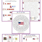 4th Of July Activity Printable Worksheets More Than A