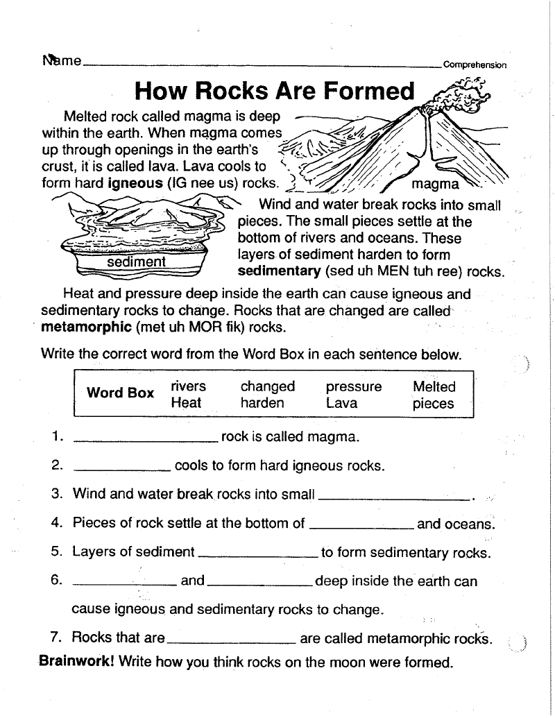 6th Grade Science Worksheets For Grade 6 Pdf 