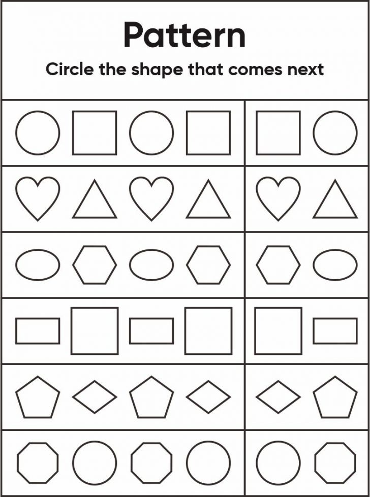 7 best free printable preschool worksheets color by