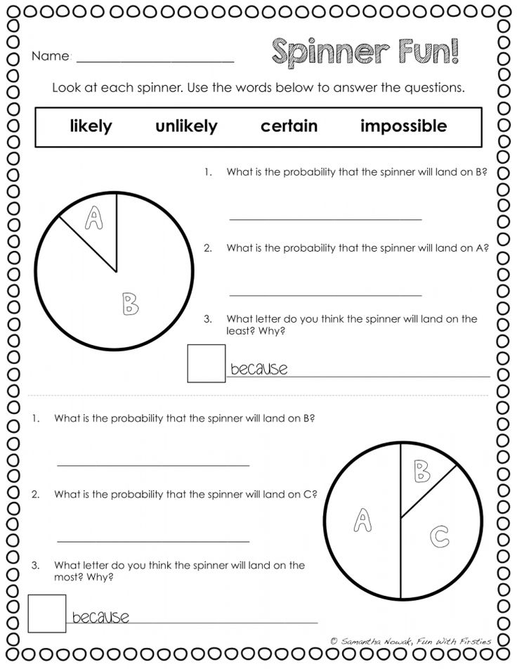 9 4Th Grade Probability Worksheets Probability 