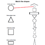 9 Best Images Of And Shapes Cut Matching Paste Worksheet