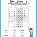A Bundle Of Ten Word Search Puzzles To Introduce 90