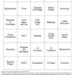 Al Anon Bingo Cards To Download Print And Customize