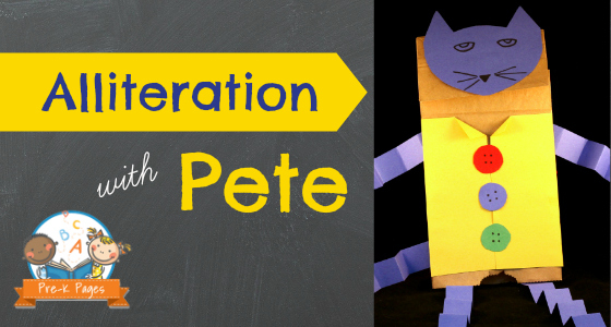 Alliteration With Pete The Cat
