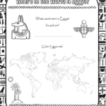 Ancient Egypt Worksheets For 2nd Grade Worksheets Master