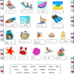 At The Beach Worksheet Free ESL Printable Worksheets