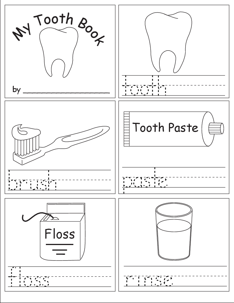 Brush Teeth Worksheet Worksheets For All Worksheets Samples