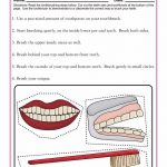 Brushing Your Teeth Sequencing Worksheet Sequencing