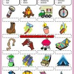 Camping Worksheets Printables Learning How To Read