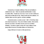 Canada Day Worksheet Free ESL Printable Worksheets Made