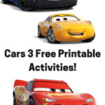 Cars 3 Free Printable Activities With Ashley And