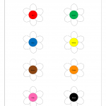 Color Recognition Worksheet Color The Objects Using