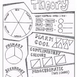 Colour Theory Bundle Learning Sheets Color Theory