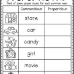 Common And Proper Nouns Interactive Worksheet