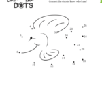Connect The Dots Fish Math Worksheet For Kindergarten