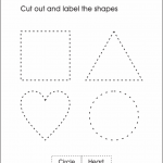 Cutting Worksheets For Preschool PRINTABLE Kids Worksheets