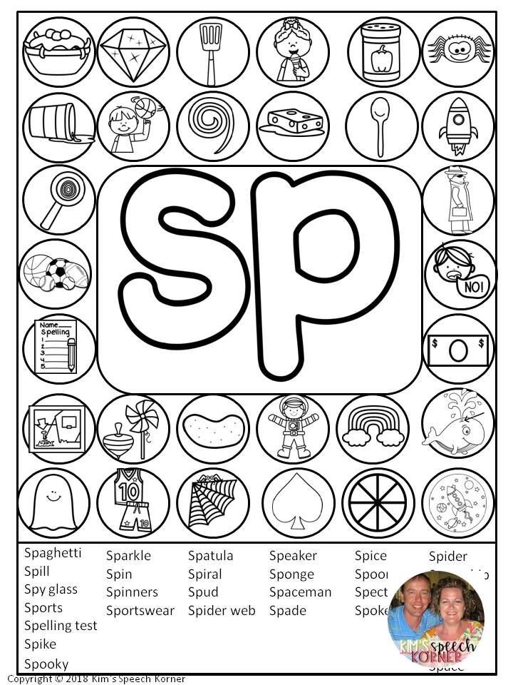 Dot Artsy Articulation Activities Worksheets With 