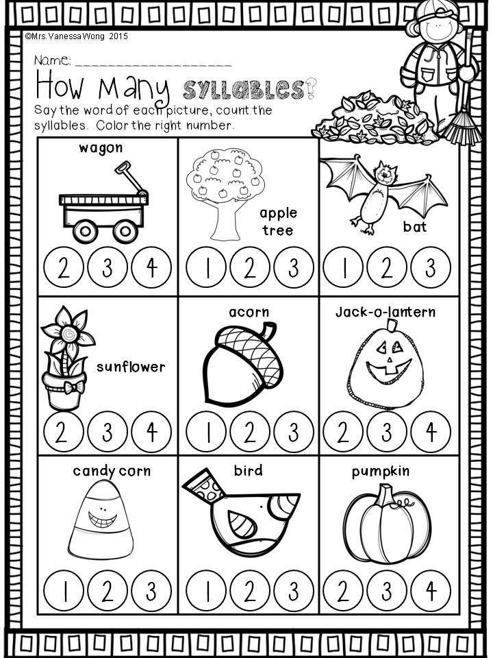 Download Free Printables At Preview How Many Syllables 