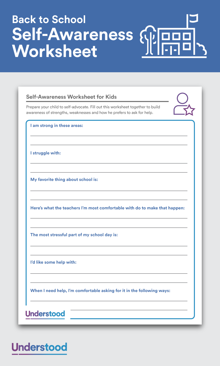 Download Self Awareness Worksheets For Kids Self 