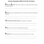 Emotion Regulation Skills PLEASE Worksheet 0001 Mental