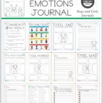 Emotional Regulation Worksheets For Boys And Girls