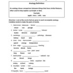 Englishlinx Analogy Worksheets Word Analogies