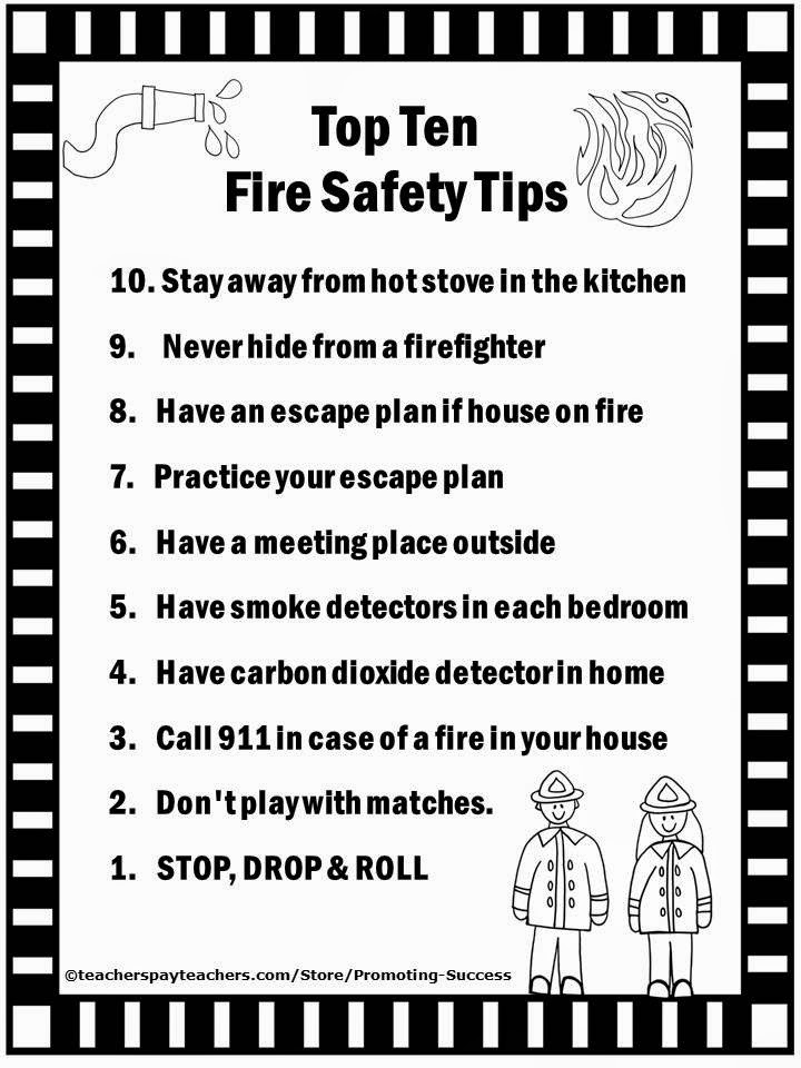 Enjoy This Free Fire Prevention Week Printable 