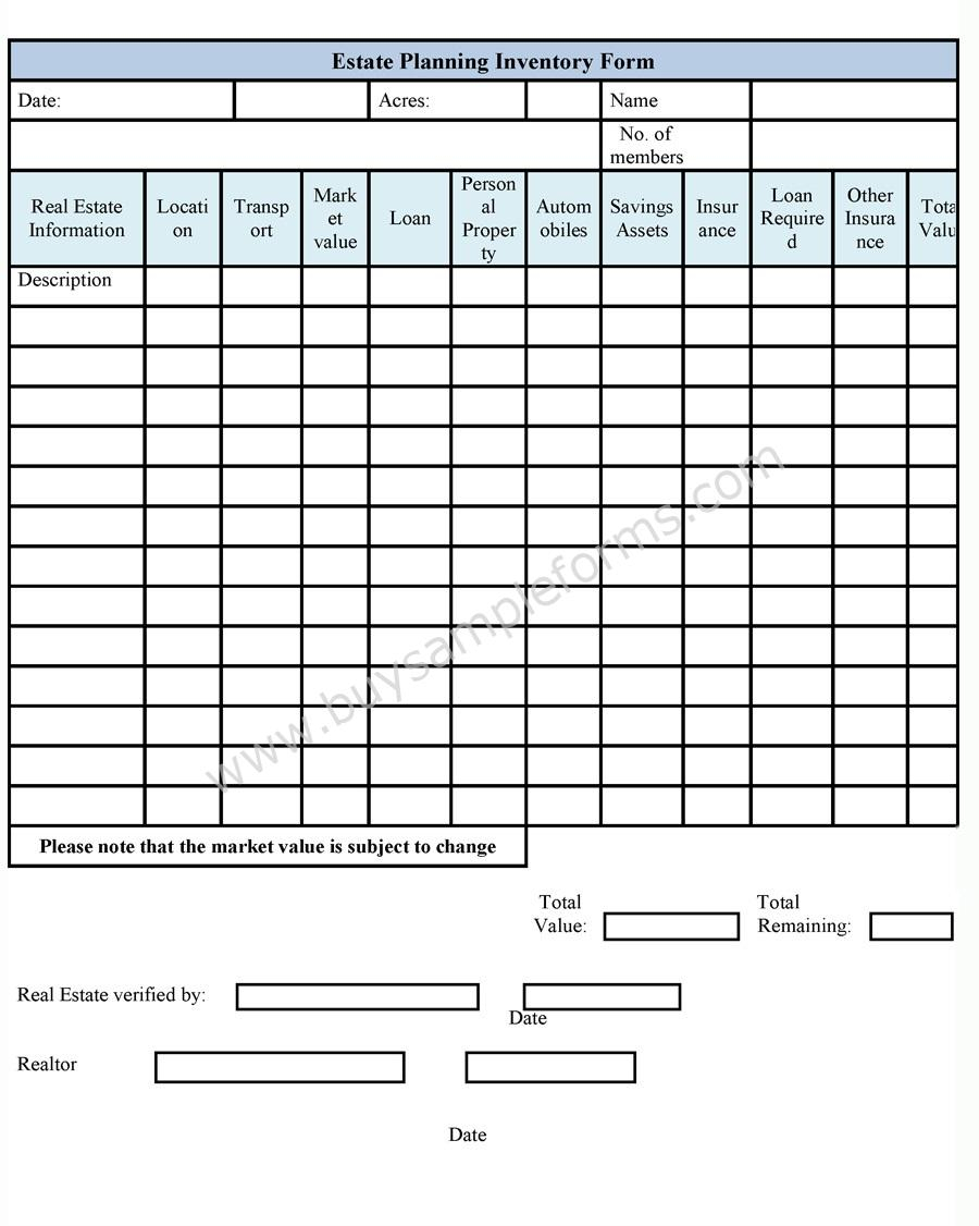 Estate Inventory Excel Spreadsheet With Regard To Estate 