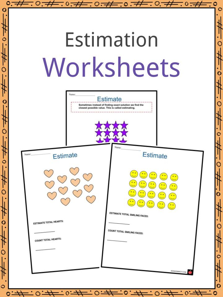 Estimation Worksheets Symbol What Is Importance Summary