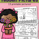 Find It Spring Hidden Picture Worksheets Mamas Learning