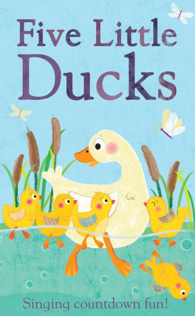 Five Little Ducks By Little Tiger Press Board Book 