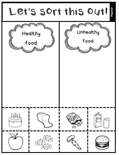Food And Nutrition Worksheets Pdf Kidsworksheetfun