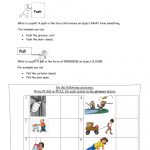 Forces Push And Pull Worksheet