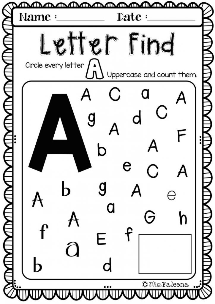 Free Alphabet Letter Of The Week A Letter A Words