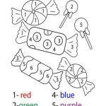Free Printable Color By Number Worksheets For Kindergarten