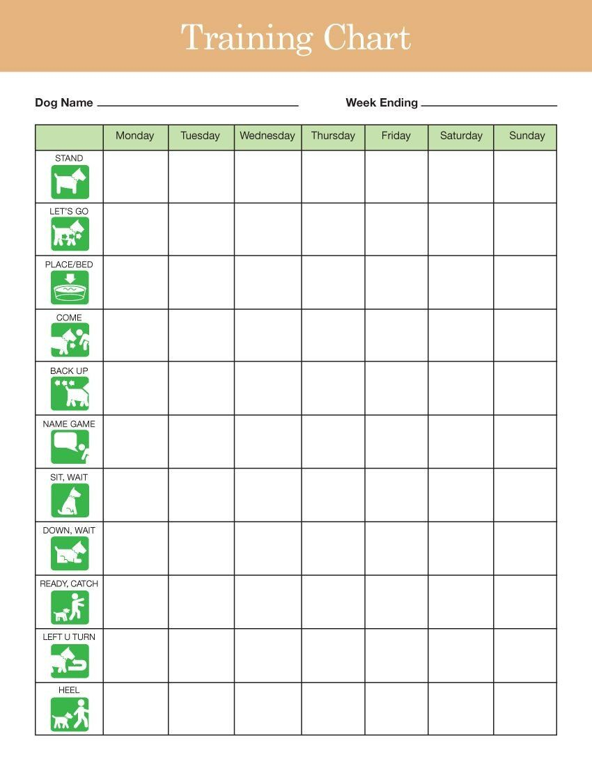 Free Printable Dog Training Worksheets 28 Best Dog Info