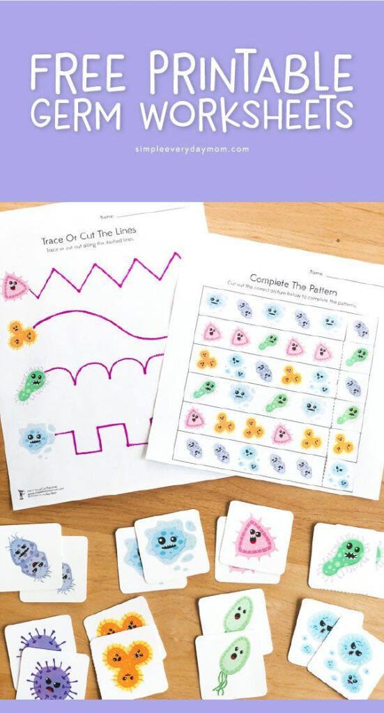 Free Printable Germ Worksheets For Kindergarten Germs