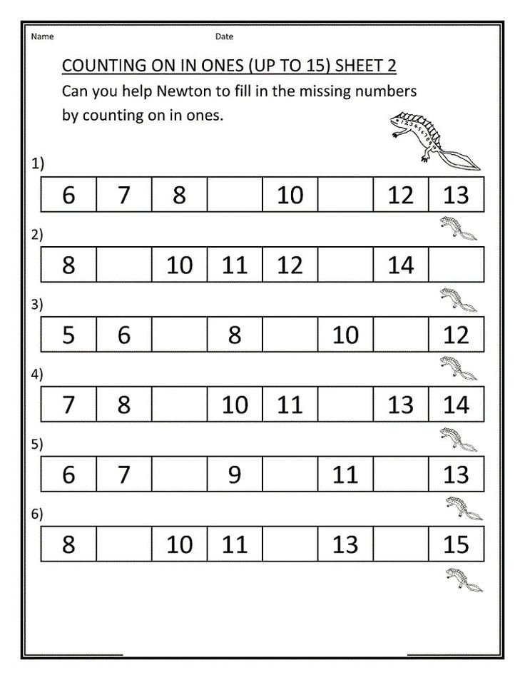 Free Printable Maths Worksheets Ks1 Number Free