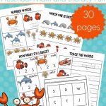 Free Printable Preschool Ocean Worksheets Ocean Theme
