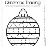 Free Printable Tracing Christmas Preschool Worksheets