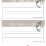 Free Printable Two Truths And A Lie Bridal Shower Game Cards