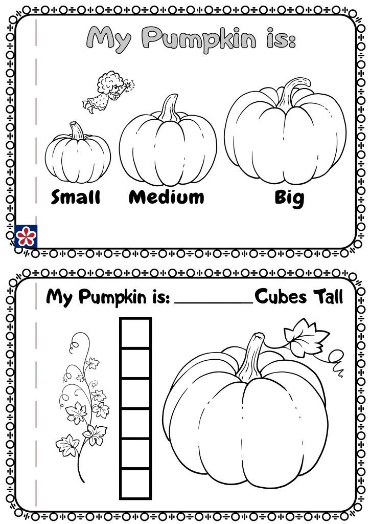 Free Pumpkin Investigation Worksheet Book For 