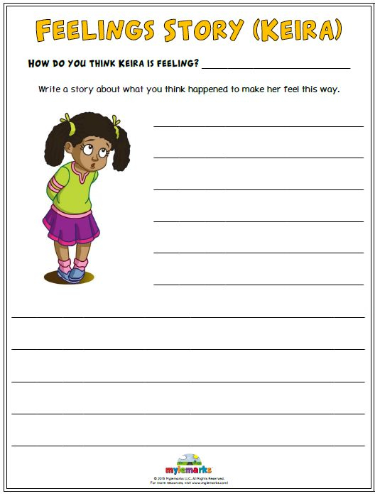FREE Therapeutic Worksheets For Kids And Teens Family