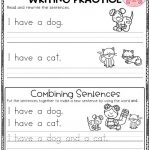 Free Writing Practice Combining Sentences Writing