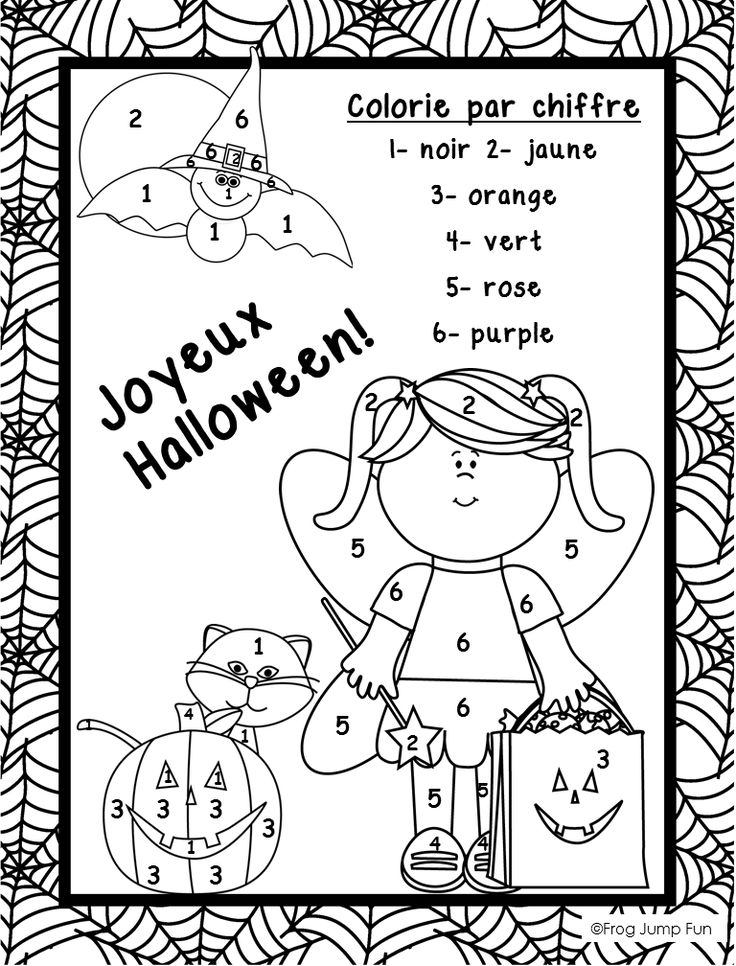French Halloween Math FREEBIE Petit Paquet De Pages De 