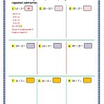 Grade 3 Maths Worksheets Division 6 1 Division By