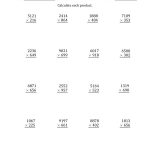 Grade 4 Multiplication Worksheets Pdf Times Tables