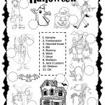 Halloween Fun Worksheet Free ESL Printable Worksheets