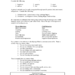 Healthy Communication Worksheets Printable Worksheets