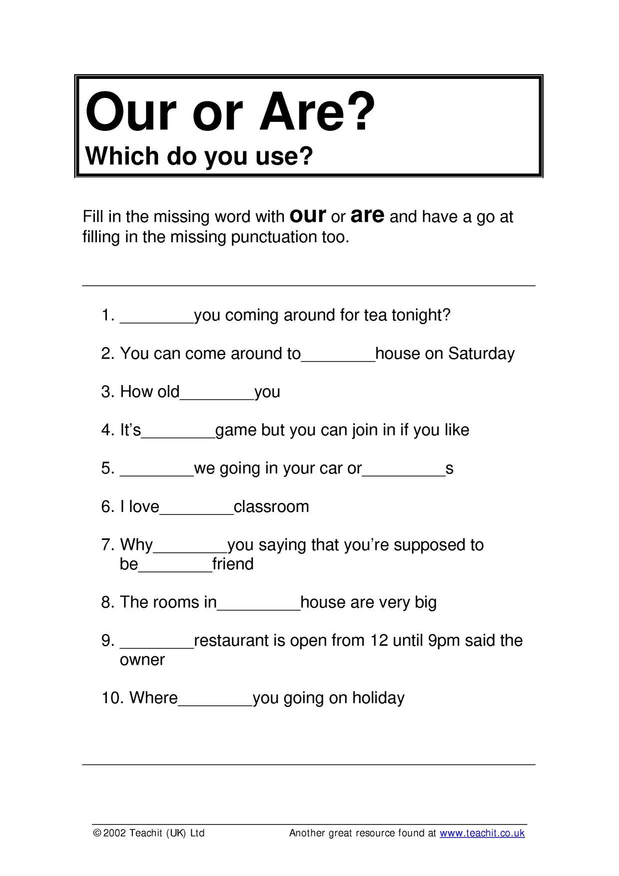 Ks3 English Worksheets Printable Learning How To Read
